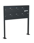 Knobloch Briefkastenanlage FS71-200-P, Farbe: RAL 7016 Anthrazitgrau glatt matt