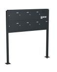 Knobloch Briefkastenanlage FS71-244-P, Farbe: RAL 7016 Anthrazitgrau glatt matt