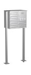 Knobloch Briefkastenanlage FS71-244H-P-E, Farbe: Edelstahl