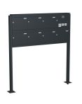 Knobloch Briefkastenanlage FS72-244-P, Farbe: RAL 7016 Anthrazitgrau glatt matt