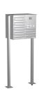 Knobloch Briefkastenanlage FS72-244H-P-E, Farbe: Edelstahl