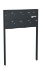 Knobloch Briefkastenanlage FS73-200, Farbe: RAL 7016 Anthrazitgrau glatt matt