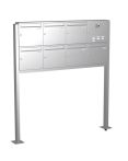 Knobloch Briefkastenanlage FS73-244-P-E, Farbe: Edelstahl