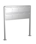 Knobloch Briefkastenanlage FS80-244-P-E, Farbe: Edelstahl