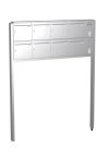 Knobloch Briefkastenanlage FS81-244-E, Farbe: Edelstahl