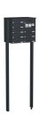 Knobloch Briefkastenanlage FS81-244H, Farbe: RAL 7016 Anthrazitgrau glatt matt