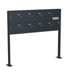 Knobloch Briefkastenanlage FS91-200-P, Farbe: RAL 7016 Anthrazitgrau glatt matt