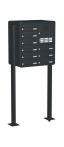 Knobloch Briefkastenanlage FS91-220-P, Farbe: RAL 7016 Anthrazitgrau glatt matt