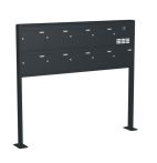 Knobloch Briefkastenanlage FS92-200-P, Farbe: RAL 7016 Anthrazitgrau glatt matt