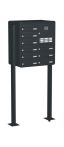 Knobloch Briefkastenanlage FS92-220-P, Farbe: RAL 7016 Anthrazitgrau glatt matt