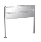 Knobloch Briefkastenanlage FS92-244-P-E, Farbe: Edelstahl