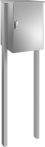 Knobloch Paketkasten KNOBOX3, RAL 9007, Einbetonieren