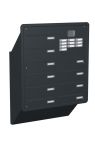 Knobloch Briefkastenanlage MD102-130, Farbe: RAL 7016 Anthrazitgrau glatt matt