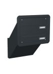 Knobloch Briefkastenanlage MD20-130, Farbe: RAL 7016 Anthrazitgrau glatt matt