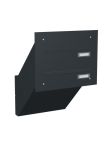 Knobloch Briefkastenanlage MD20-OR, Farbe: RAL 7016 Anthrazitgrau glatt matt