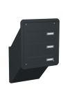 Knobloch Briefkastenanlage MD30-130, Farbe: RAL 7016 Anthrazitgrau glatt matt
