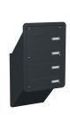 Knobloch Briefkastenanlage MD40-130, Farbe: RAL 7016 Anthrazitgrau glatt matt