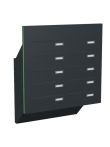 Knobloch Briefkastenanlage TS100-S, Farbe: RAL 7016 Anthrazitgrau glatt matt
