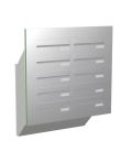 Knobloch Briefkastenanlage TS100-S-E, Farbe: Edelstahl