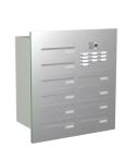 Knobloch Briefkastenanlage TS103-G-E, Farbe: Edelstahl
