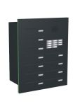 Knobloch Briefkastenanlage TS111-G, Farbe: RAL 7016 Anthrazitgrau glatt matt