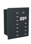 Knobloch Briefkastenanlage TS112-G, Farbe: RAL 7016 Anthrazitgrau glatt matt