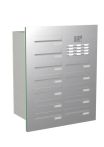 Knobloch Briefkastenanlage TS122-G-E, Farbe: Edelstahl