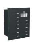 Knobloch Briefkastenanlage TS123-G, Farbe: RAL 7016 Anthrazitgrau glatt matt