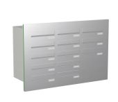 Knobloch Briefkastenanlage TS130-G-E, Farbe: Edelstahl