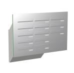 Knobloch Briefkastenanlage TS130-S-E, Farbe: Edelstahl