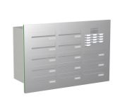 Knobloch Briefkastenanlage TS131-G-E, Farbe: Edelstahl