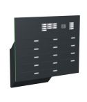Knobloch Briefkastenanlage TS142-S, Farbe: RAL 7016 Anthrazitgrau glatt matt