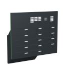 Knobloch Briefkastenanlage TS143-S, Farbe: RAL 7016 Anthrazitgrau glatt matt