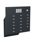 Knobloch Briefkastenanlage TS171-S, Farbe: RAL 7016 Anthrazitgrau glatt matt