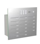 Knobloch Briefkastenanlage TS172-G-E, Farbe: Edelstahl