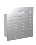 Knobloch Briefkastenanlage TS192-G-E, Farbe: Edelstahl
