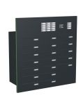 Knobloch Briefkastenanlage TS193-G, Farbe: RAL 7016 Anthrazitgrau glatt matt