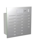 Knobloch Briefkastenanlage TS193-G-E, Farbe: Edelstahl