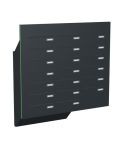Knobloch Briefkastenanlage TS200-S, Farbe: RAL 7016 Anthrazitgrau glatt matt