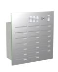 Knobloch Briefkastenanlage TS203-G-E, Farbe: Edelstahl