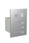Knobloch Briefkastenanlage TS31-G-E, Farbe: Edelstahl