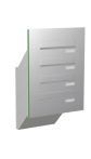 Knobloch Briefkastenanlage TS40-S-E, Farbe: Edelstahl
