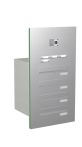 Knobloch Briefkastenanlage TS43-G-E, Farbe: Edelstahl