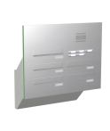 Knobloch Briefkastenanlage TS51-S-E, Farbe: Edelstahl