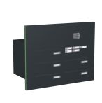 Knobloch Briefkastenanlage TS52-G, Farbe: RAL 7016 Anthrazitgrau glatt matt