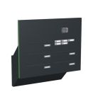 Knobloch Briefkastenanlage TS52-S, Farbe: RAL 7016 Anthrazitgrau glatt matt