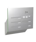 Knobloch Briefkastenanlage TS53-S-E, Farbe: Edelstahl