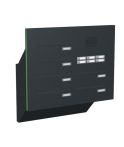 Knobloch Briefkastenanlage TS61-S, Farbe: RAL 7016 Anthrazitgrau glatt matt