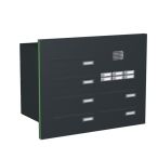Knobloch Briefkastenanlage TS62-G, Farbe: RAL 7016 Anthrazitgrau glatt matt