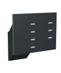 Knobloch Briefkastenanlage TS70-S, Farbe: RAL 7016 Anthrazitgrau glatt matt